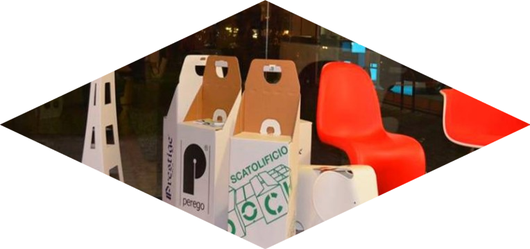 Trolley di Cartone